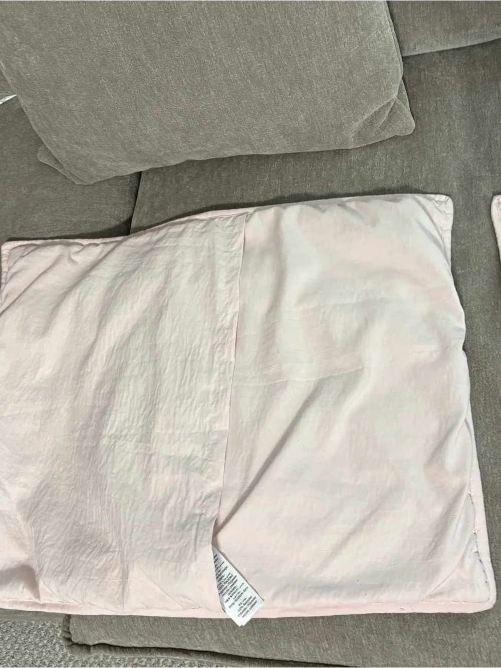 Pottery Barn Kids Casual Ruffle Pink Pillow Shams Set of 2 - Pillows not include